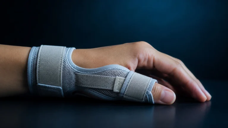 ¿Por qué debes protegerte el pulgar con una férula para rizartrosis?